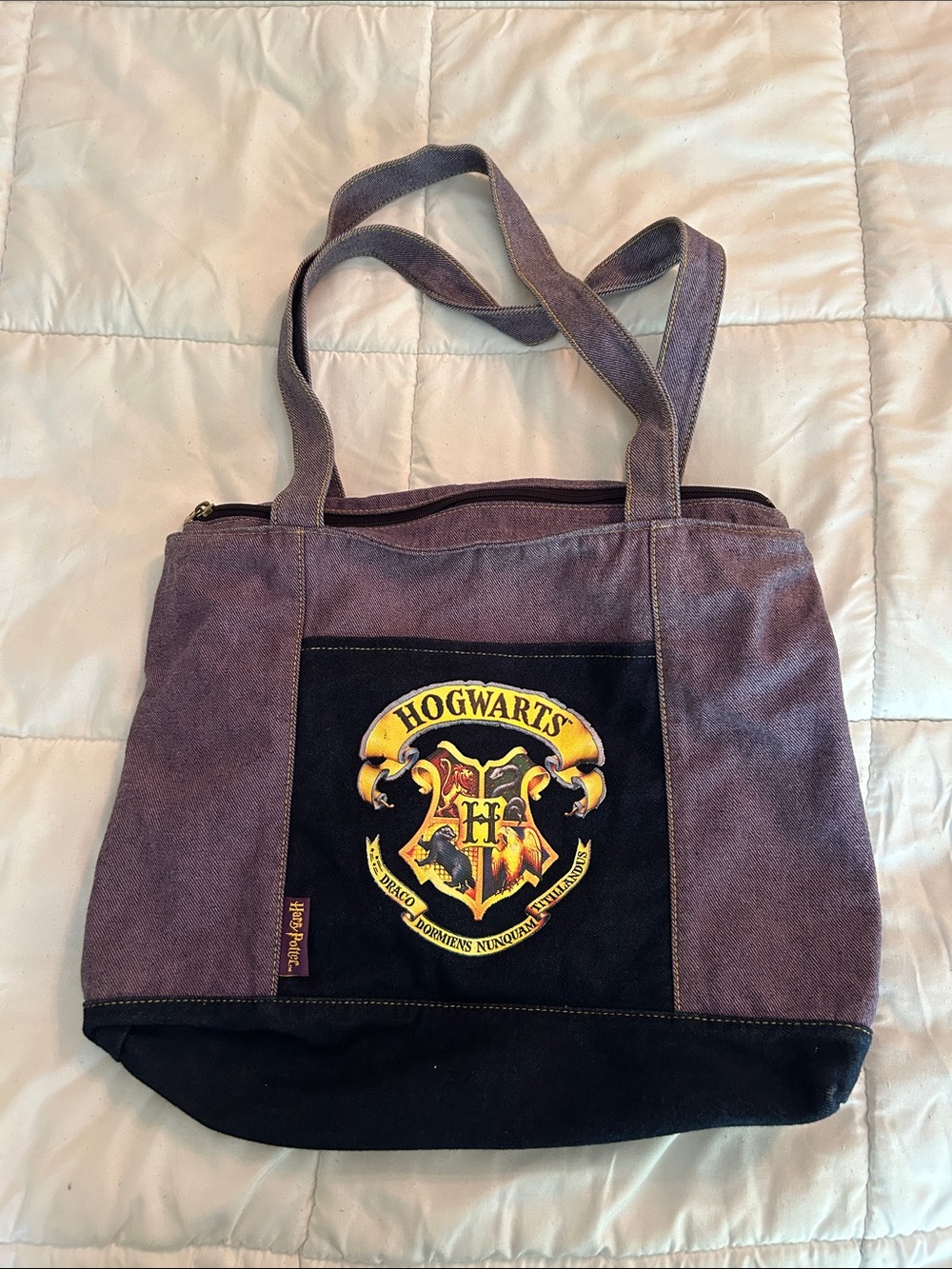Vintage Harry Potter Hogwarts Tote